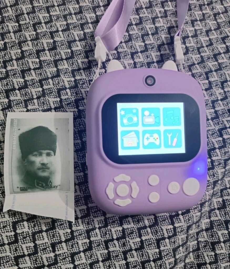 ÇOCUK VİDEO KAMERA VE FOTOĞRAF MAKİNESİ TERMAL FOTO BASKI ÖZELLİKLİ