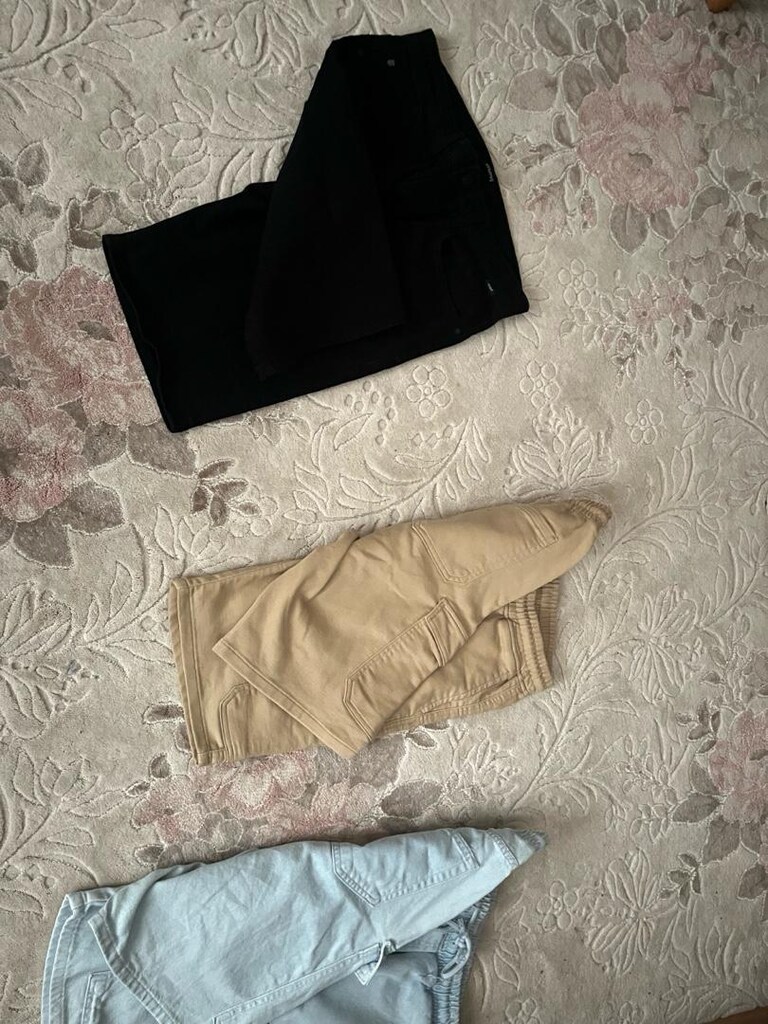 3 adet yazlık kot şort - 5