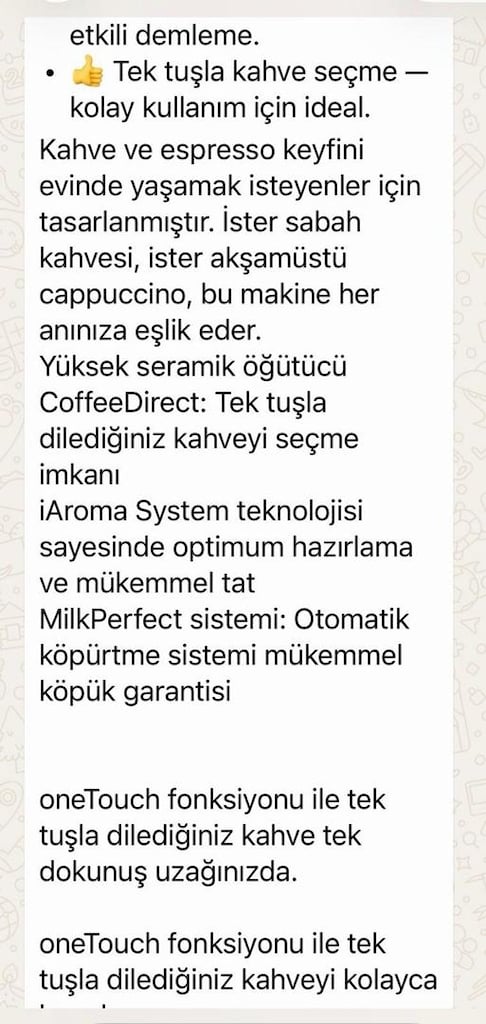 Siemens EQ300 tam otomatik kahve makinesi - 5