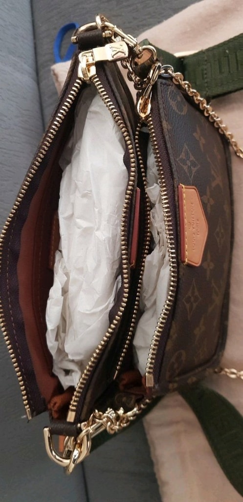Louis Vuitton Çok Amaçlı Pochette Accessoires Çanta (3'ü 1 Arada) - 4