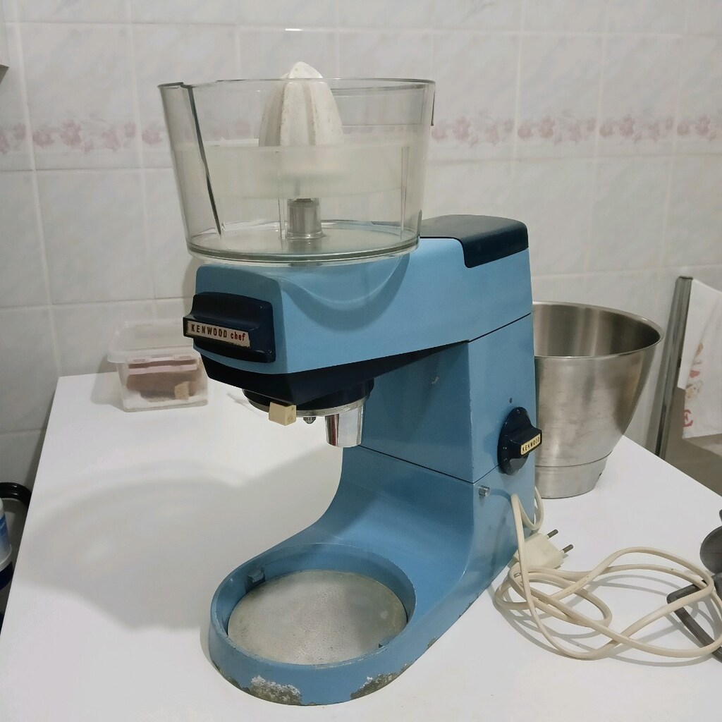 Kenwood Chef A701A 5li Aksesuar Setli Mavi İngiliz Klasiği Koleksiyonl - 11