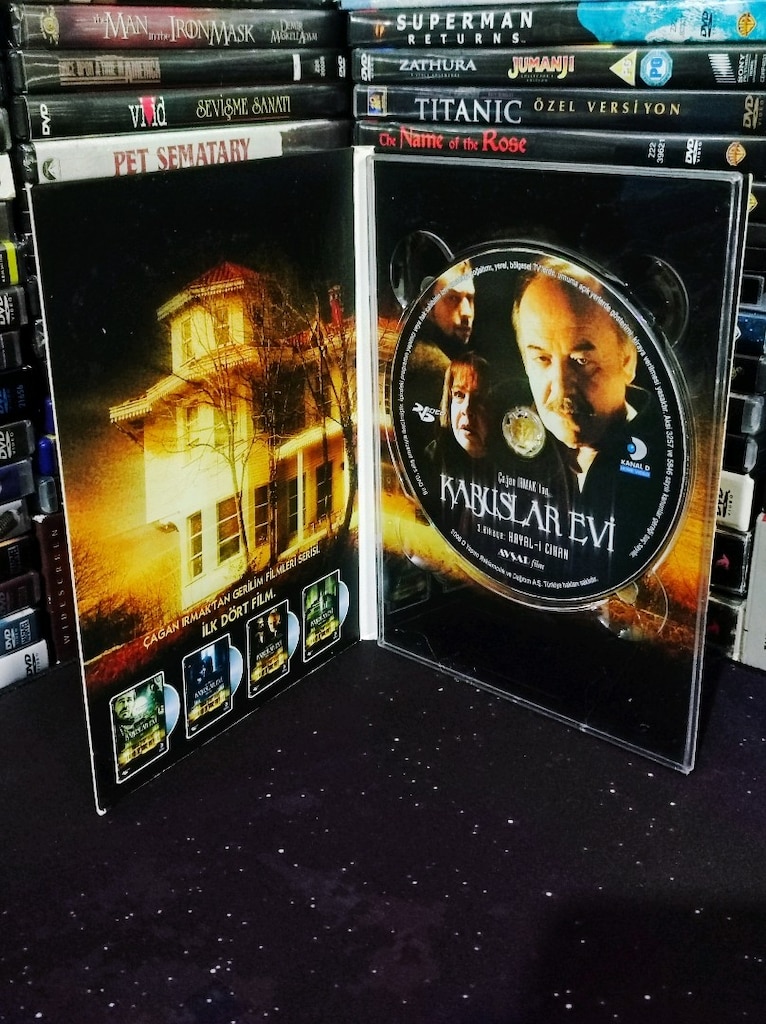 Kabuslar Evi 1-2-3-4 DVD Film Set - 5