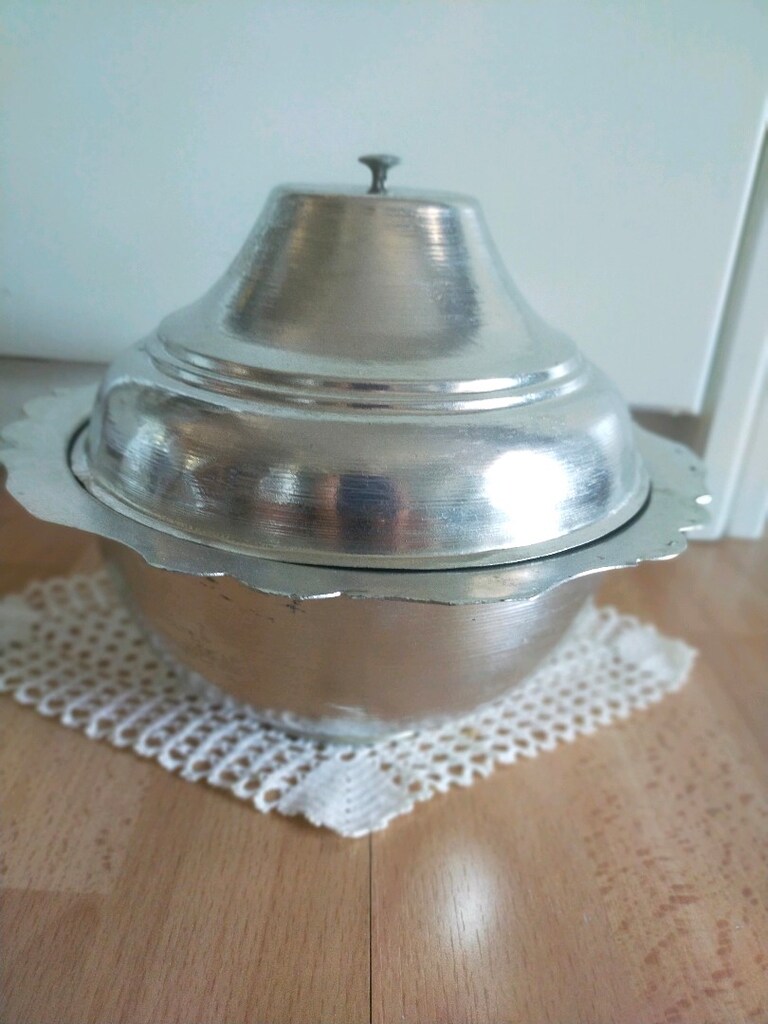 Armut kapaklı bakır geleneksel tabak - 2