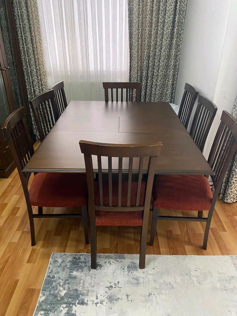 Yemek Masası Takımı 8 Kişilik Sandalyeler Dahil - 2