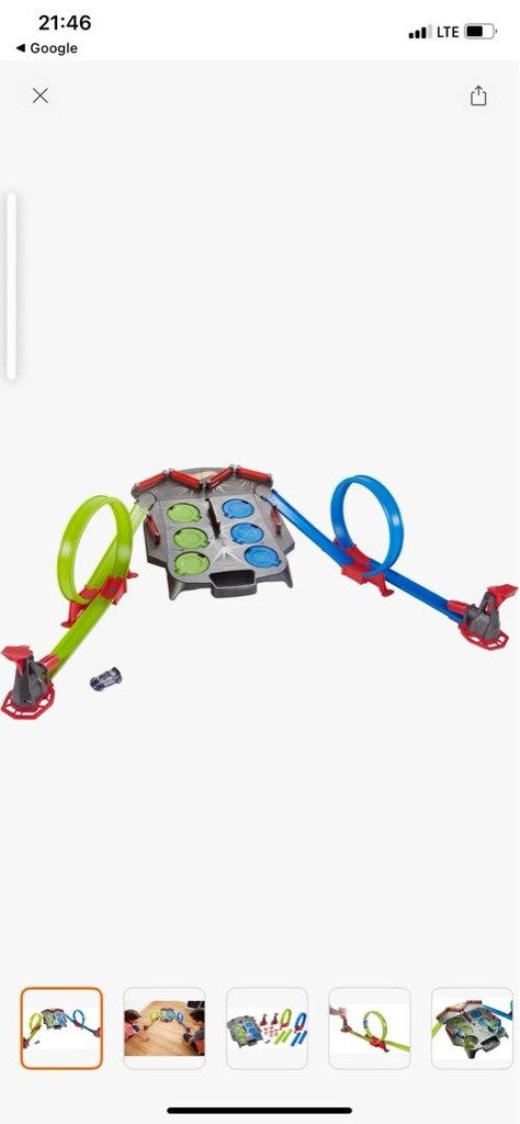 Hot Wheels İkili Yarış Macera Oyun Seti - 5