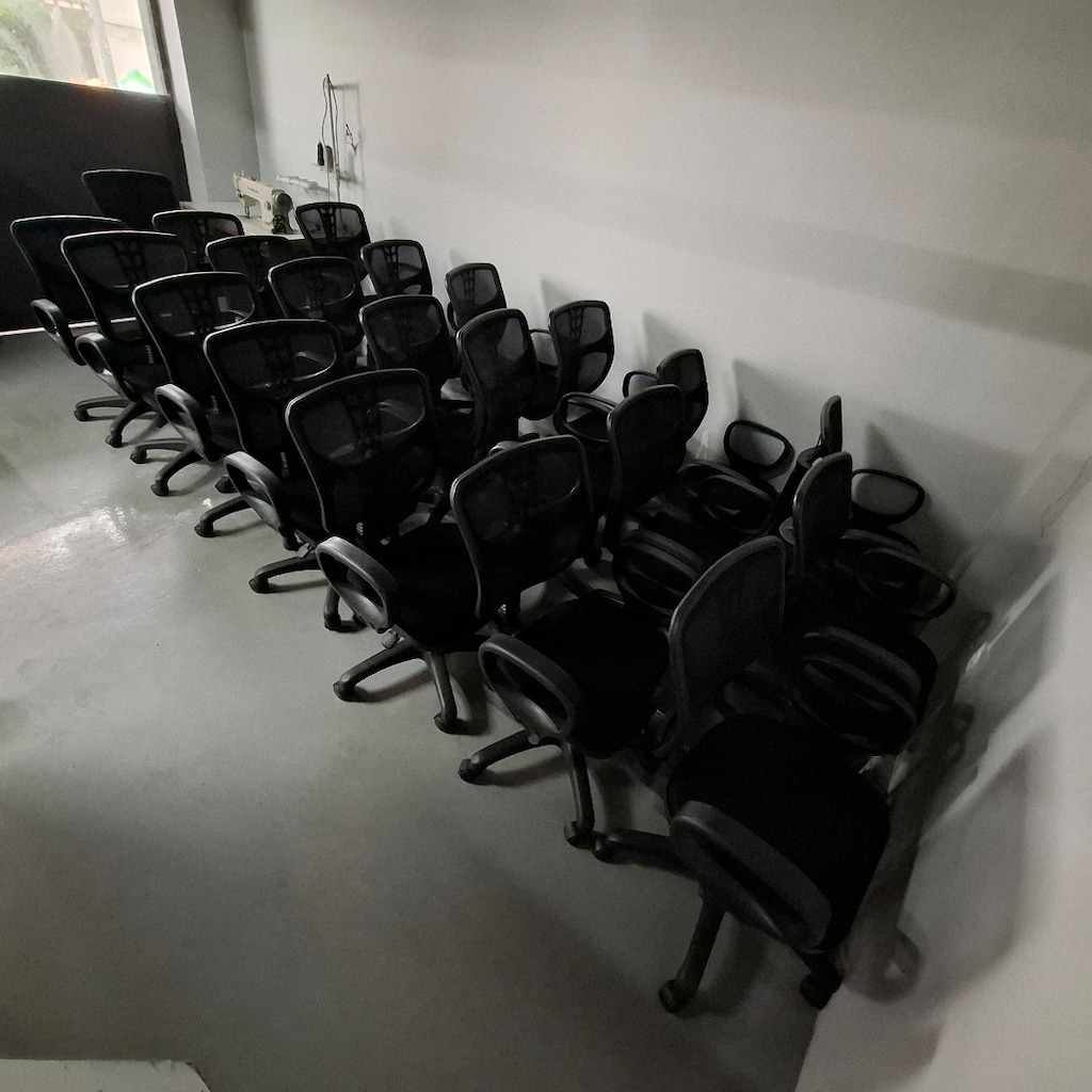 Dönerli sandalye tekerlekli sandalye ofis sandalyesi 2.el - 7