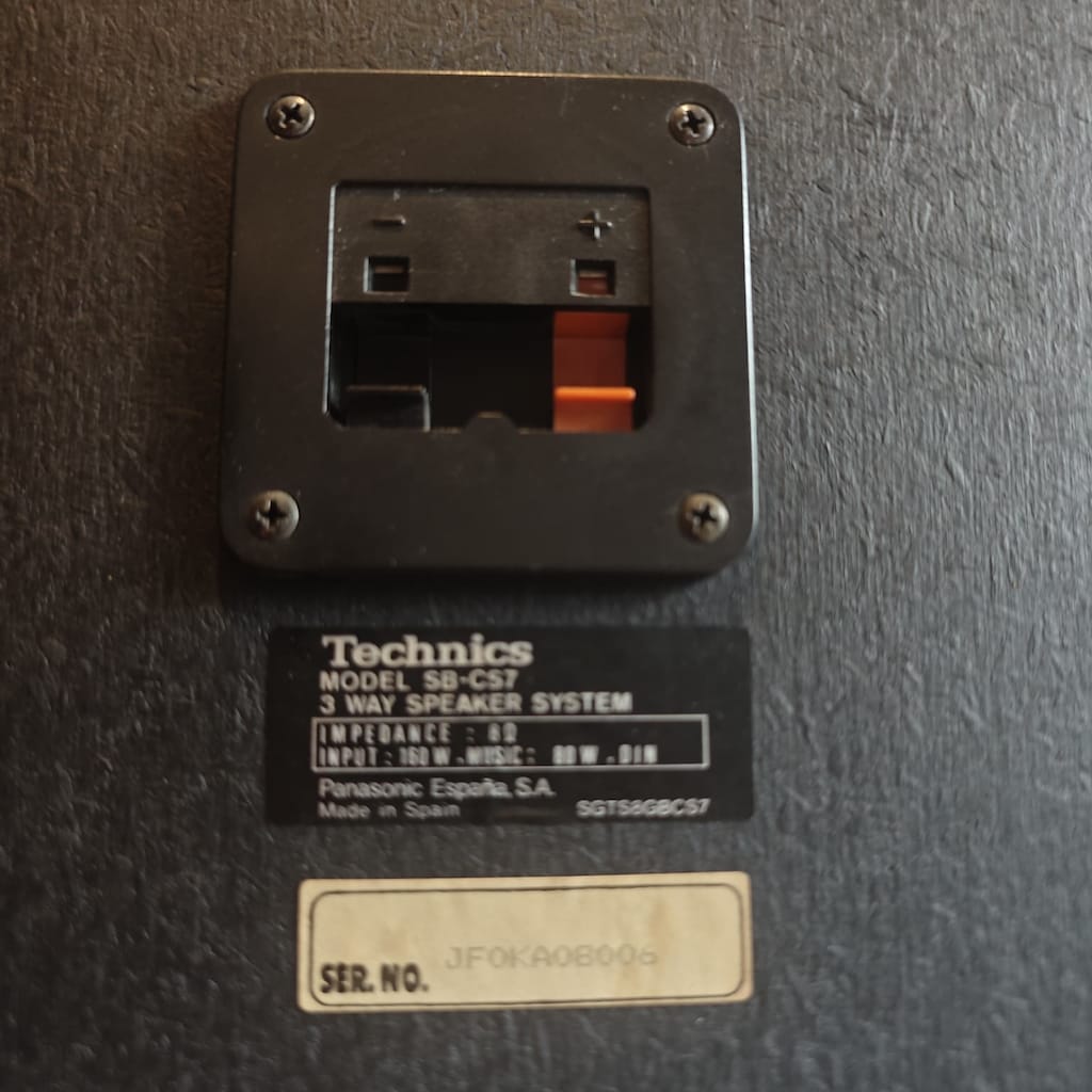 Technics SB-CS7 3 Yollu Hoparlör takımı - 17
