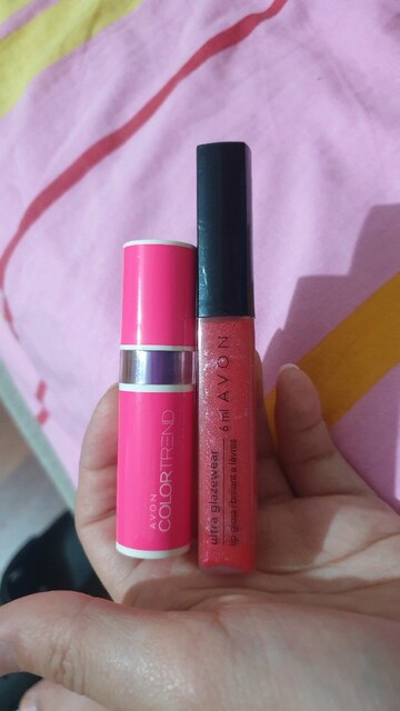 avon color trend ruj ve parlatıcı