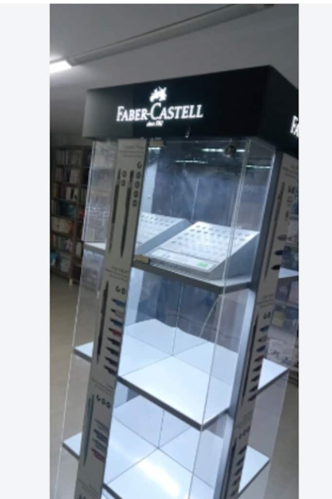 FABER CASTELL DÖNER IŞIKLI KALEM STANDI - 3
