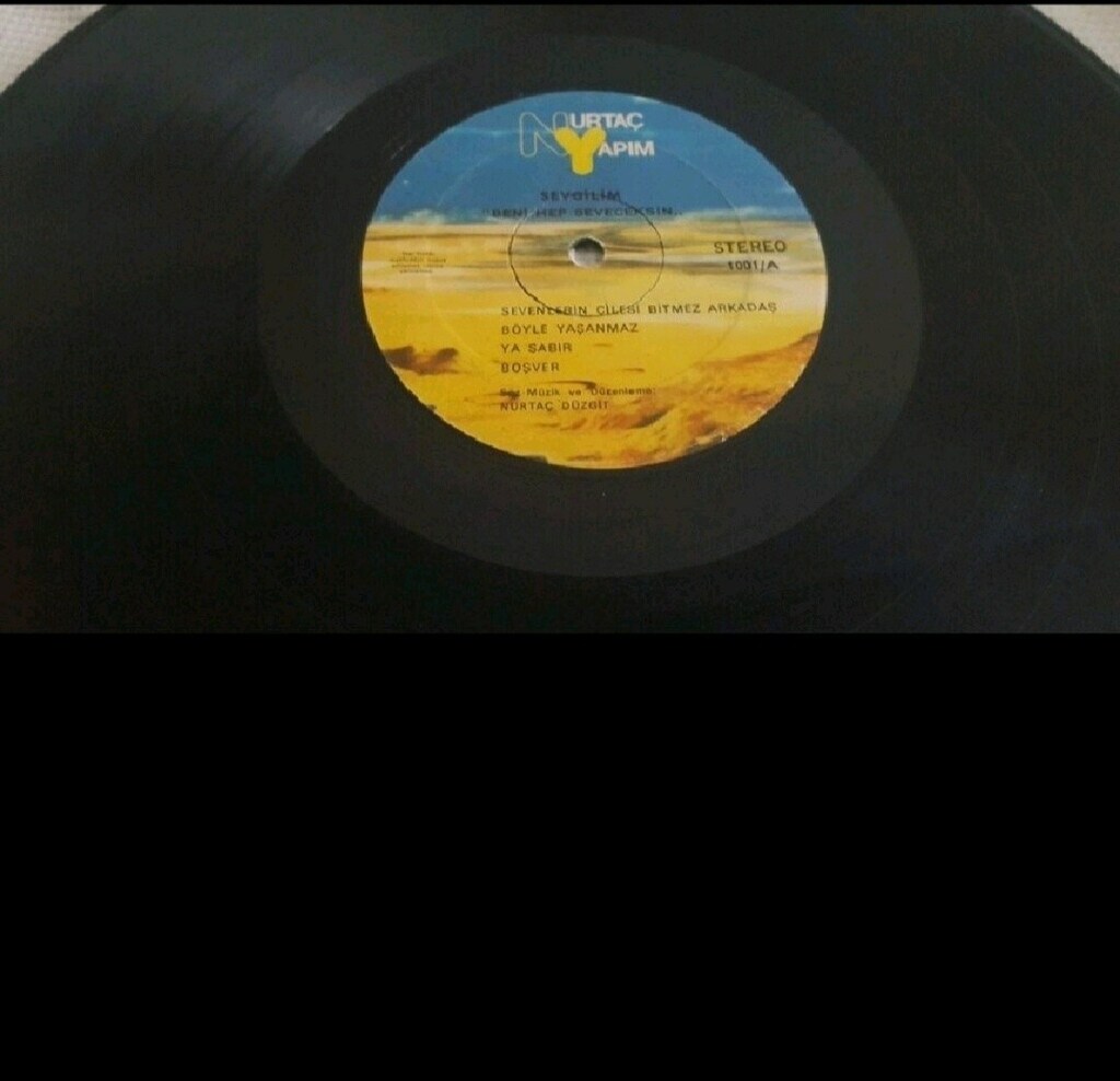 Sevgilim - Asya sabancı düzgit- nadir lp - 4