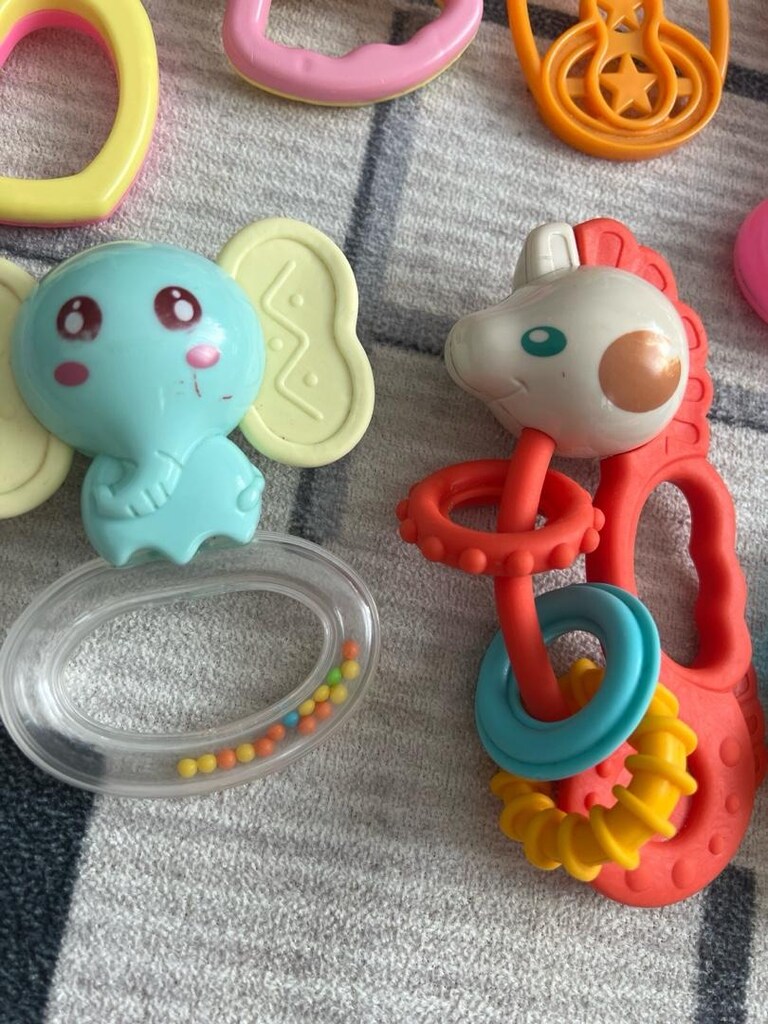 Bebek çıngıraklı eğitici oyuncaklar. - 3