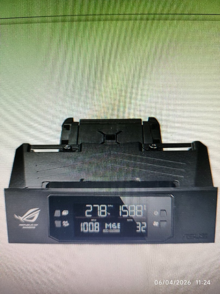 Asus Rog rampage V Edition Anakart OC panel ve ses kartı - 5
