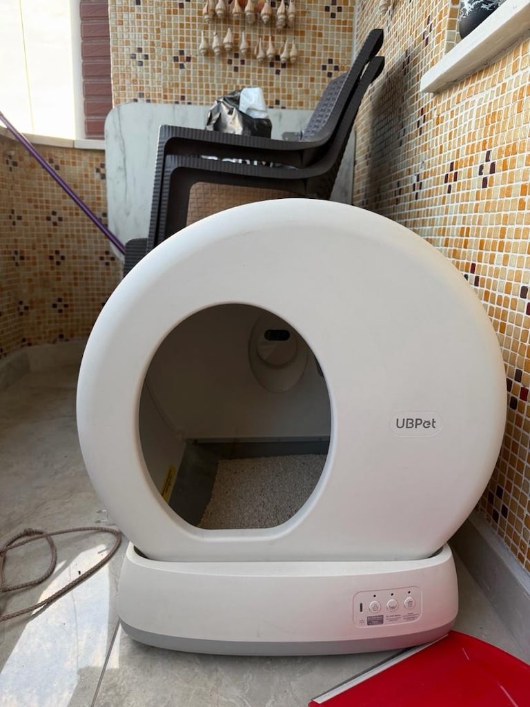 UBPET C10 PRO TELEFONDAN KAMERALI İZLEME VE TEMİZLEME KEDİ TUVALETİ - 6