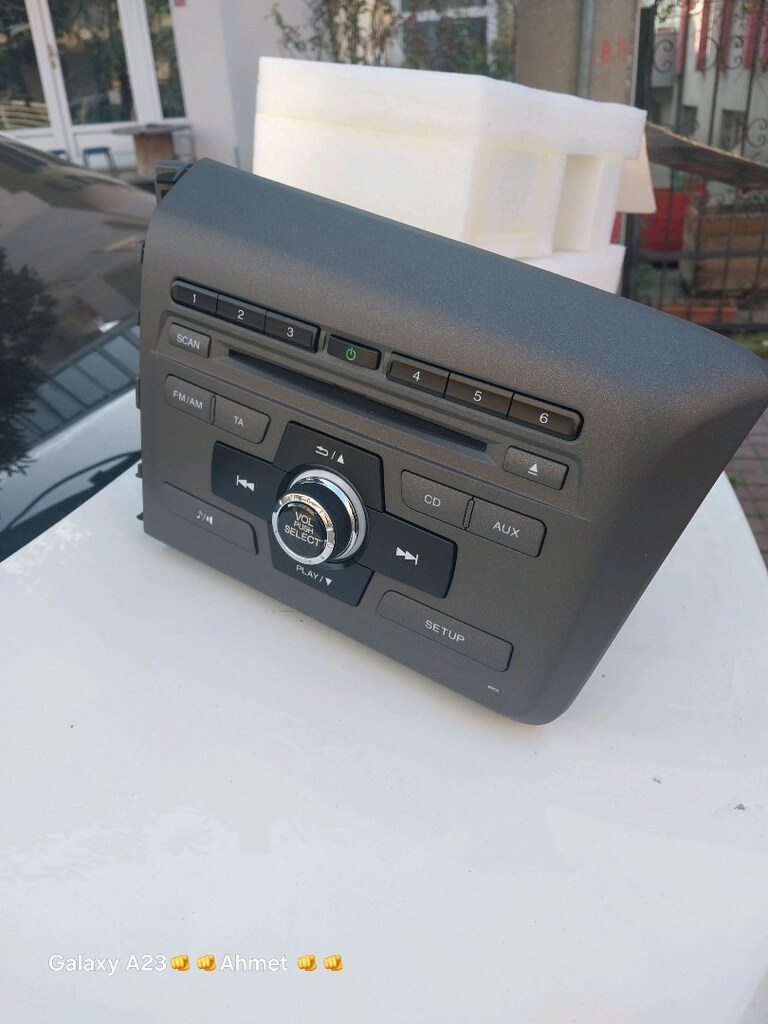 honda civic arac orjınal CD çalar 2011 2015model arası - 4