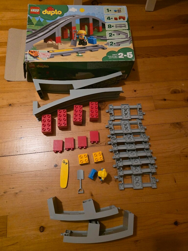 Lego duplo "10872" köprüsü ve rayları (26 parça) - 3