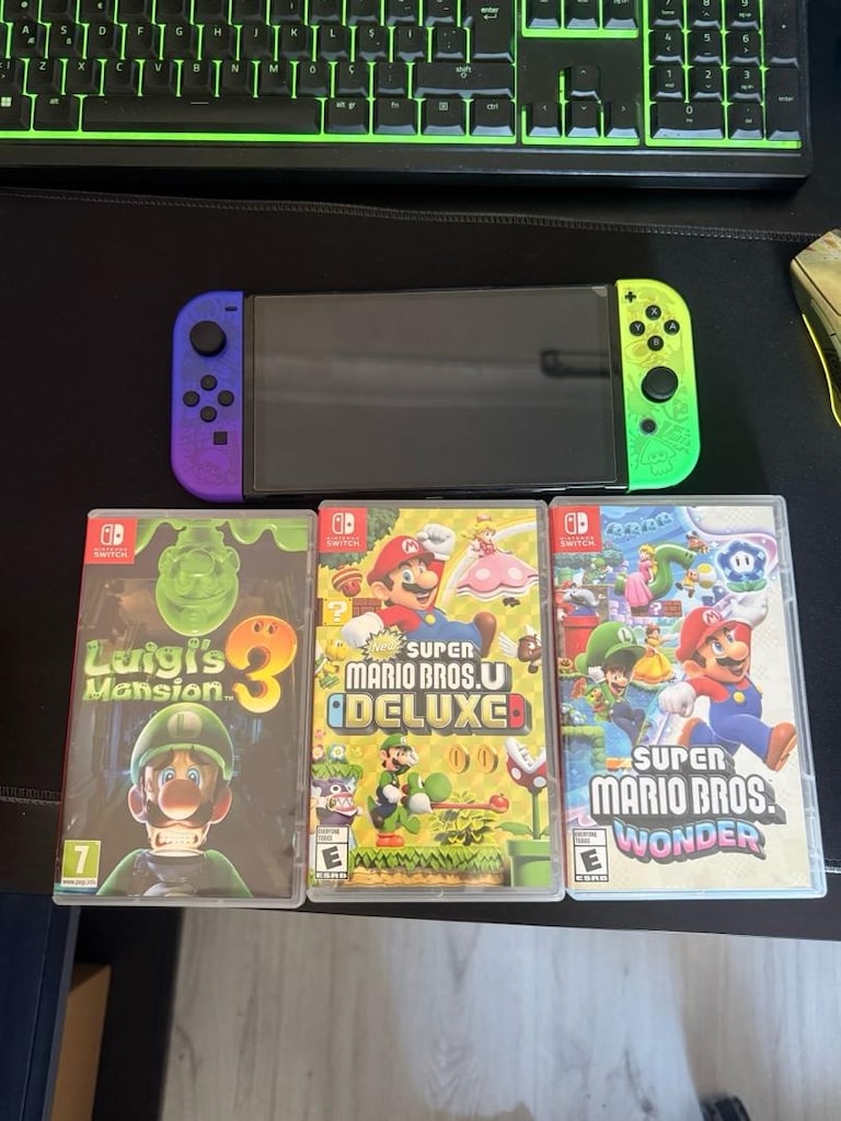 Nintendo switch oled splatoon edition - 2
