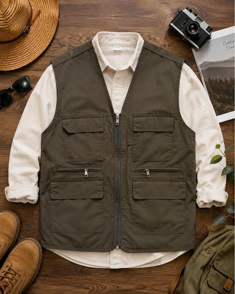 Yeni Sezon Günlük Yelek -2XL BEDEN- - 5