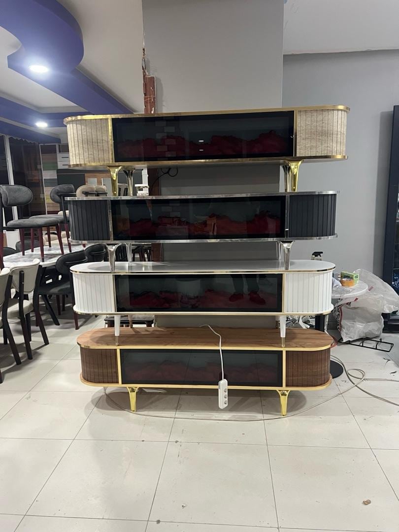 şömineli bluetoothlu ünite - 6