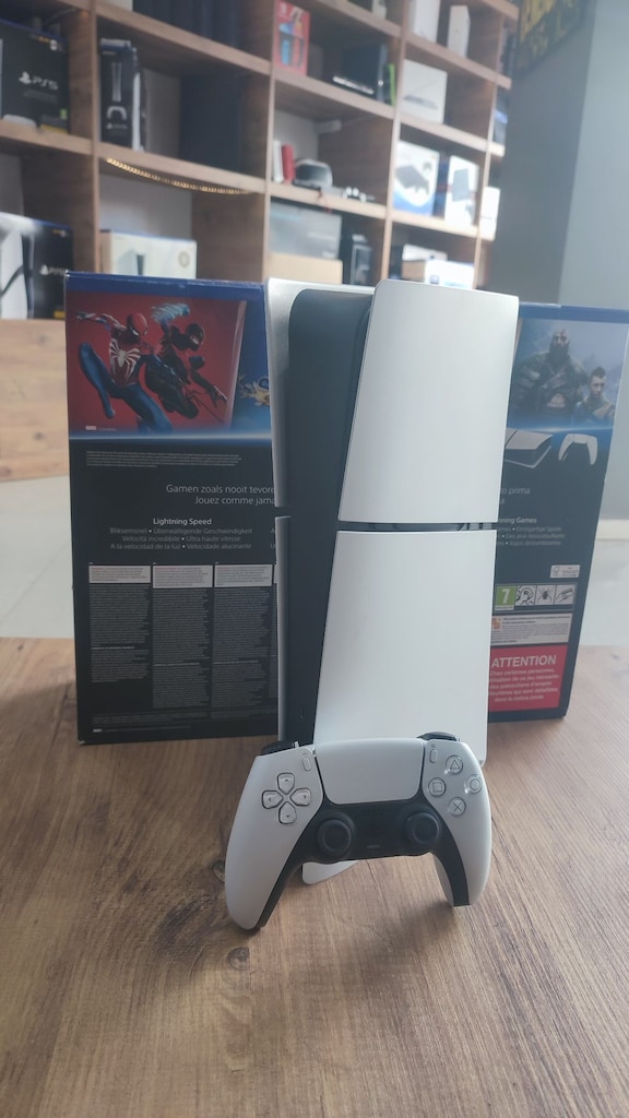 PS5 SLİM DİGİTAL 1KOL 12 AY GARANTİLİ FULL SET - 6