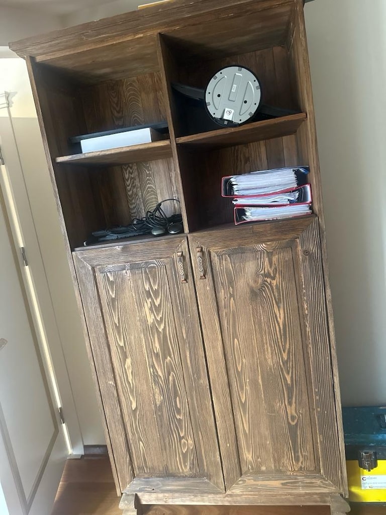 Gerçek Masif Ahşap - Ofis Mobilya Takımı - 6