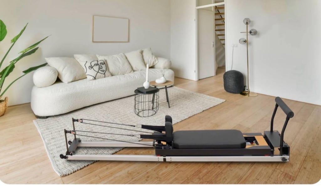 Katlanabilir Reformer Pilates Aleti - Ev Tipi, Temiz ve Sorunsuz
