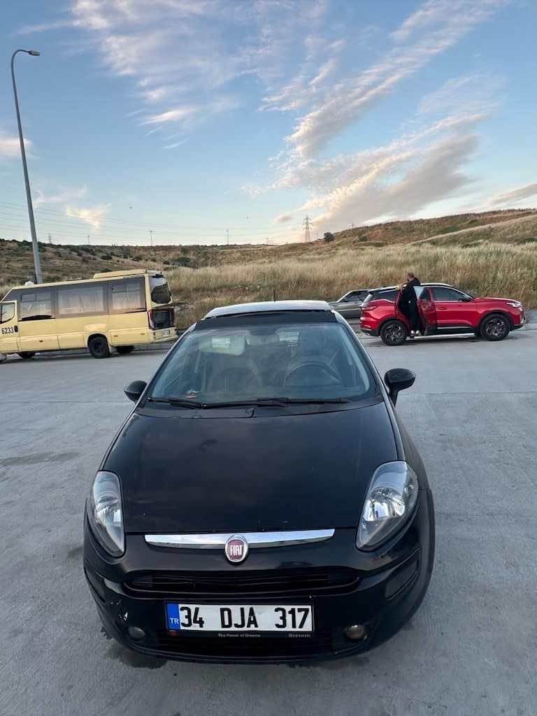 sunroof lu cam tavan punto - 5