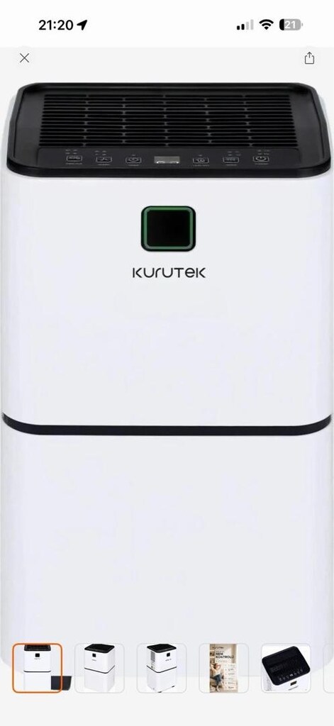 KURUTEK KT12-K nem alma ve hava temizleme cihazı - 6