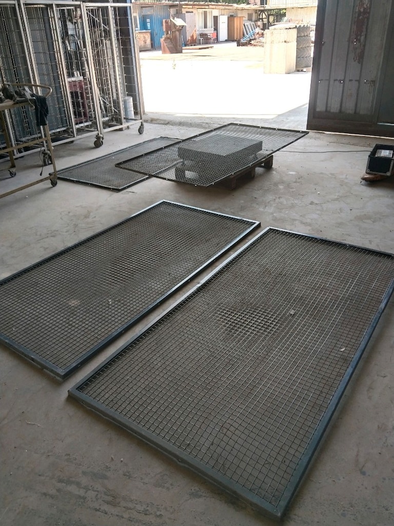 Köşebent Demir Çerçeveli Panel Tel Çit (4 adet. Detaylar Açıklamada) - 6
