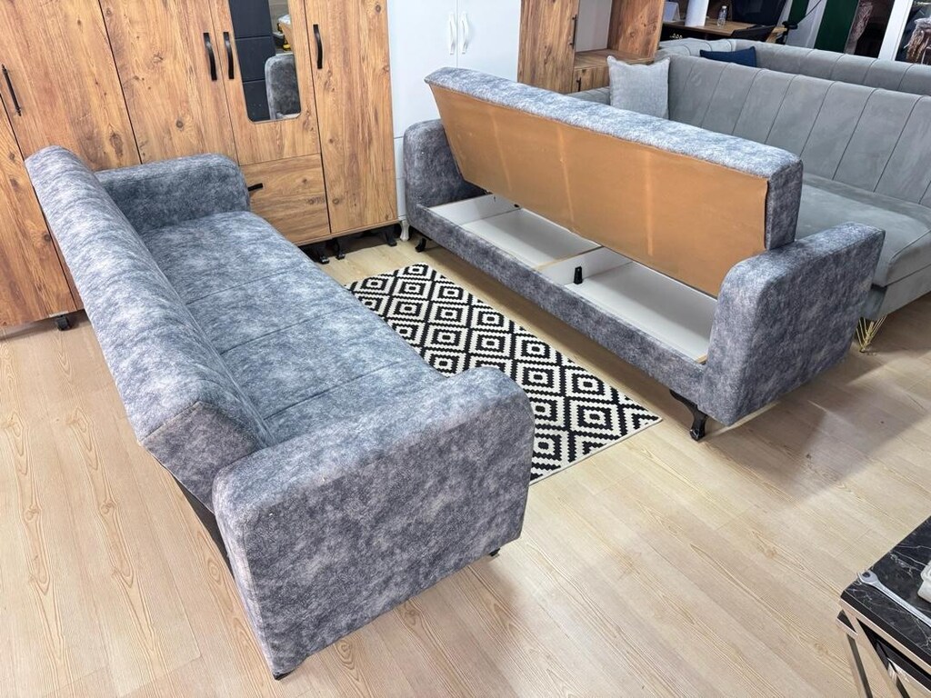 SIFIR KANEPE ÇEKYAT TAKIMLARI 2 ADET / SANDIKLI & YATAKLI - 4