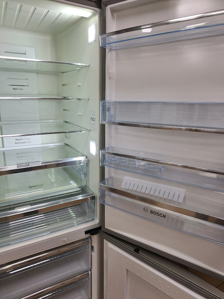 inox alttan dondurucu Bosch dijitalli yeni model çok temiz - 5