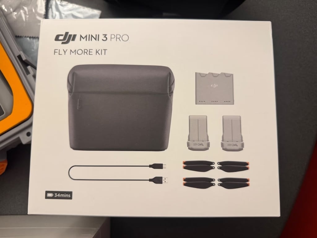 Dji Mini 3 Pro Drone + Fly More Combo Kit 4 Aylık Hatasız Garantili - 7