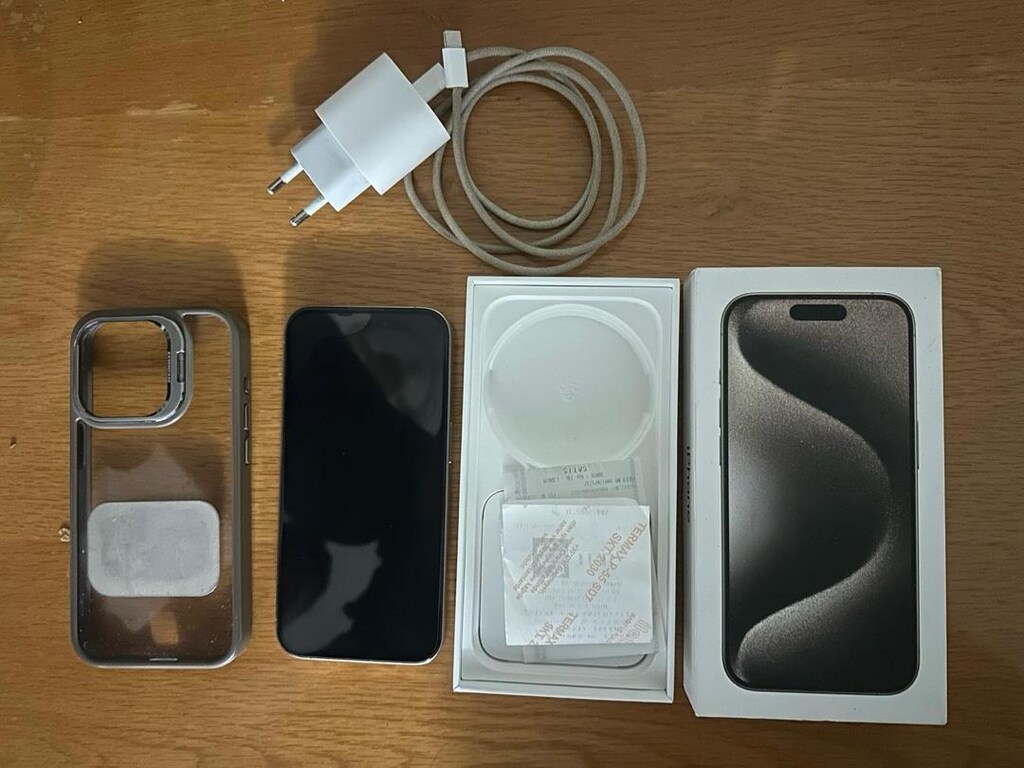 SIFIR AYARINDA IPHONE 15 PRO TİTANYUM 256 GB - 4
