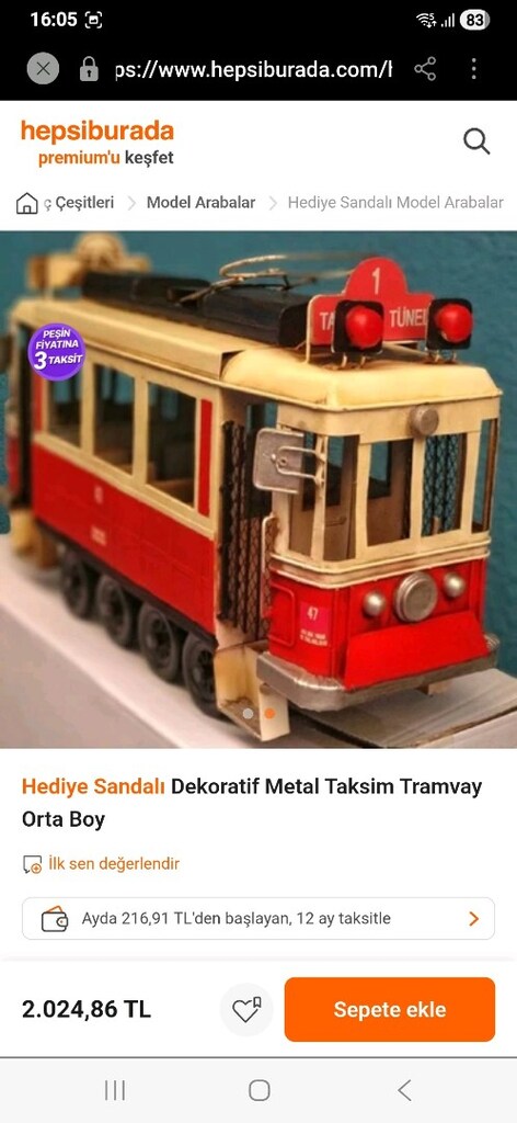 Retro Taksim Tranvay - 4