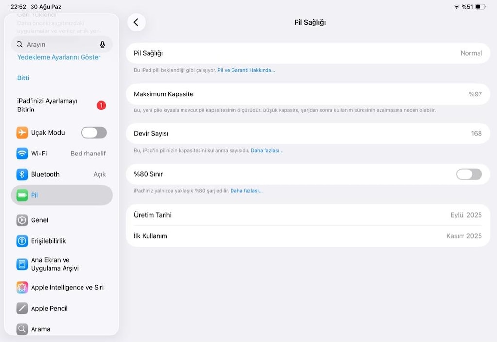 iPad Pro m5 - 8