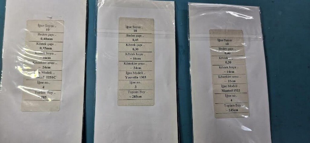 Çapari takımları. El yapımı 10 lu, 15li çapariler. OLTA153 - 14