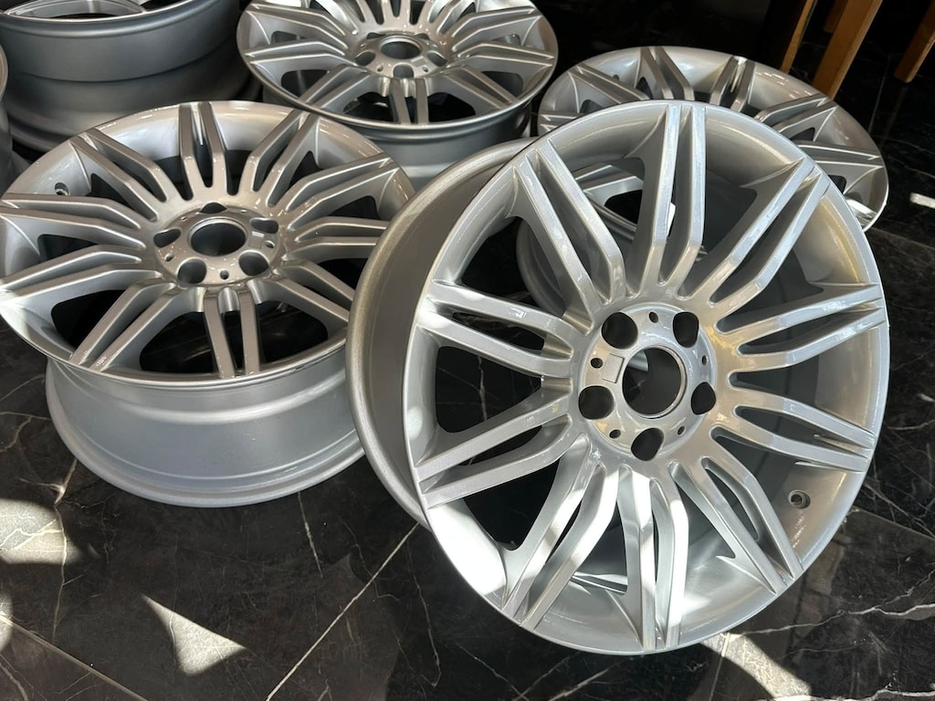 18 JANT 5X120 FRANKFURT BMW E60 E90 F30 F10 SIFIR GİBİ HATASIZ - 6
