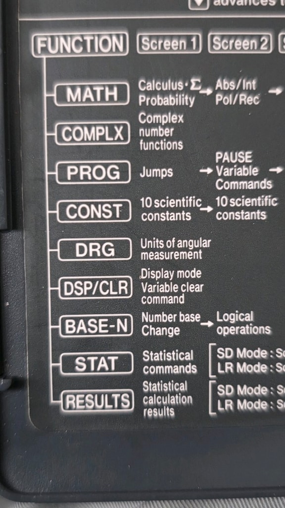 Casio Fx-4800p programlanabilir hesap makinesi - 13