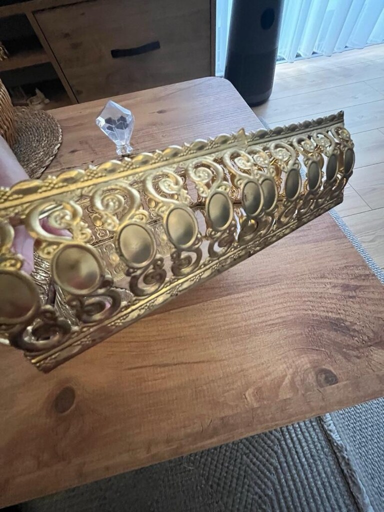 kristal başlı peçetelik aynalı - 4