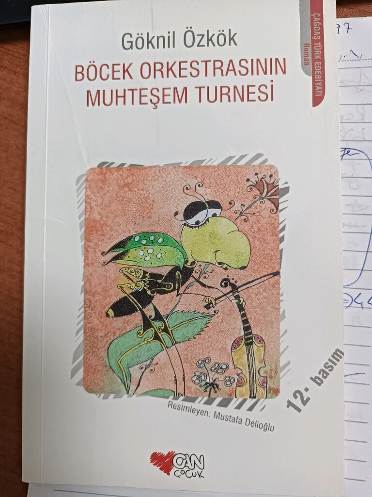 böcek orkestrasının muhteşem turnesi kitabı