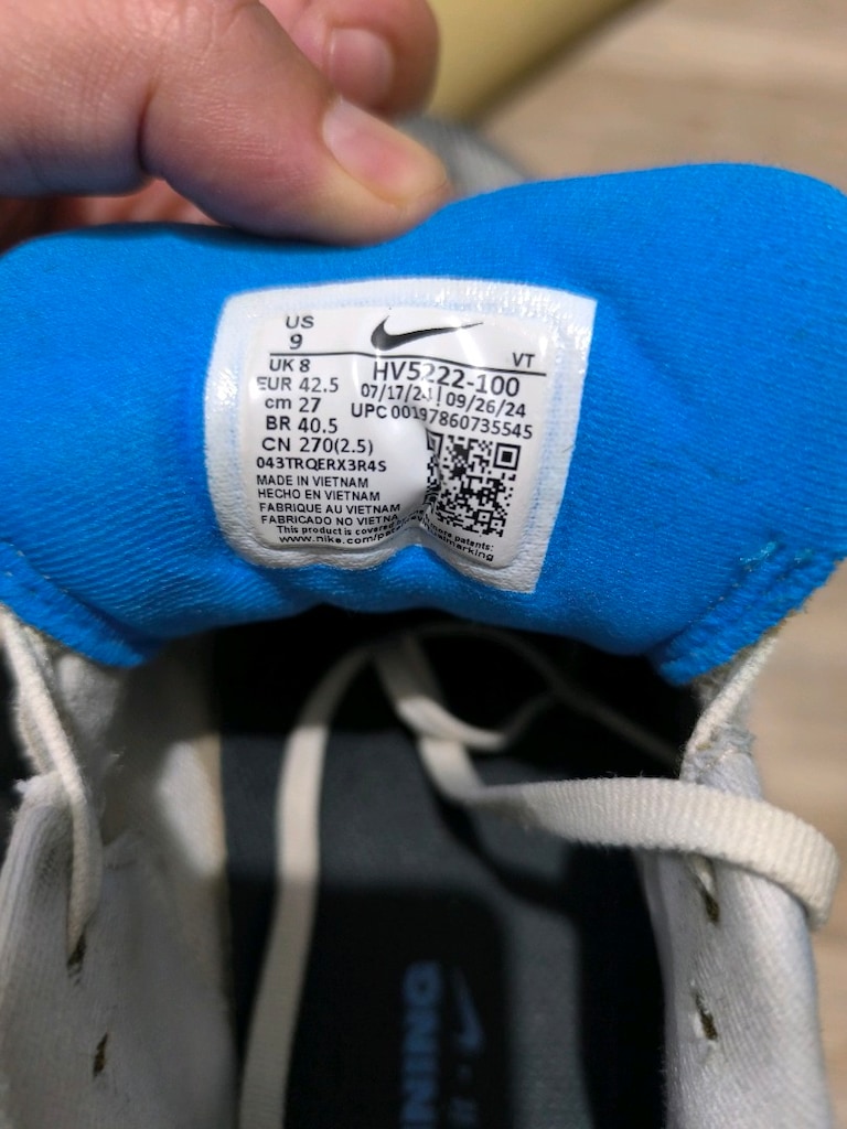 orjinal nike erkek spor ayakkabı 42.5 numara - 2
