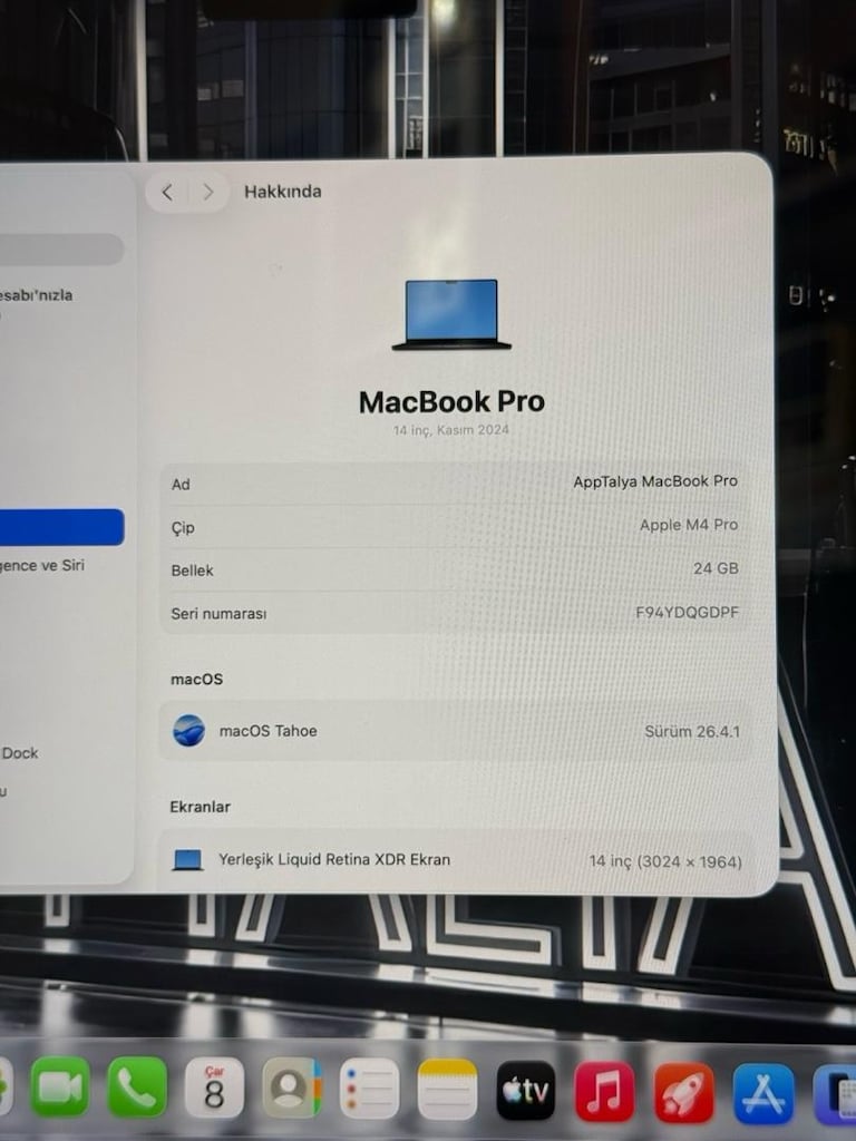 MacBook Pro M4 Pro 512GB Hatasız - 2