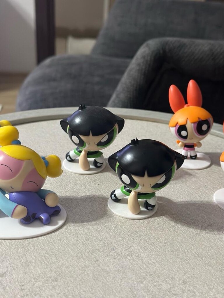 powerpuff Girls figür seti - 3