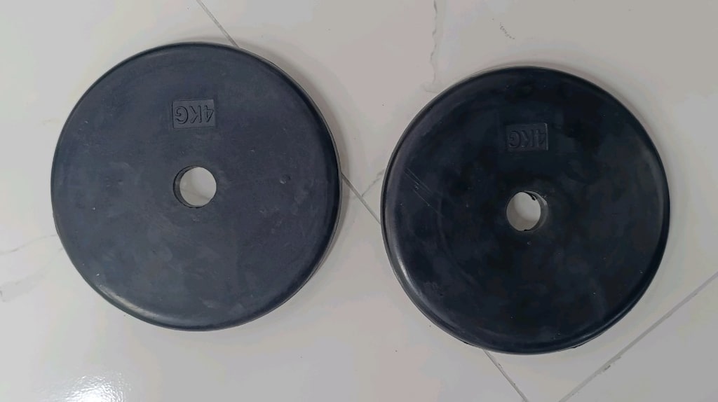 DOMYOS BARLARINA UYUMLU HALTER PLAKASI KİLO.KG. FİYATI 150TL - 8