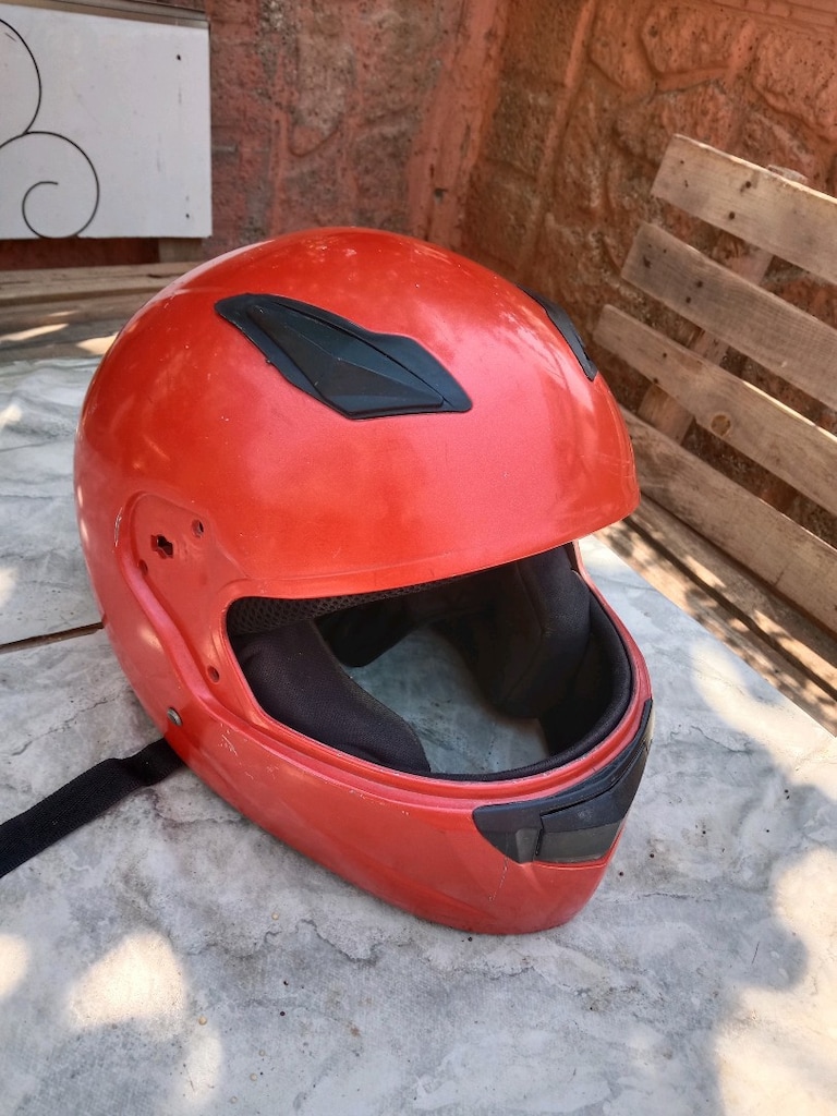 KASK GÖRÜNDÜĞÜ GİBİ SADECE CAMI DÜŞTÜ BAŞKA SORUNU YOK TERTEMİZ - 7