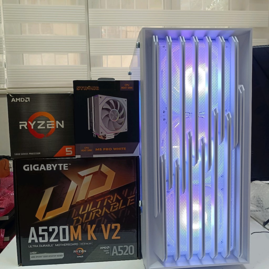 AMD RYZEN 5 16 GB DDR4 RTX 3060Tİ BEYAZ GMNG BİLGİSAYAR - 5