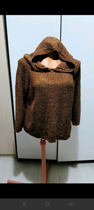 TRİKO SWEAT KAPŞONLU TRENTYOL