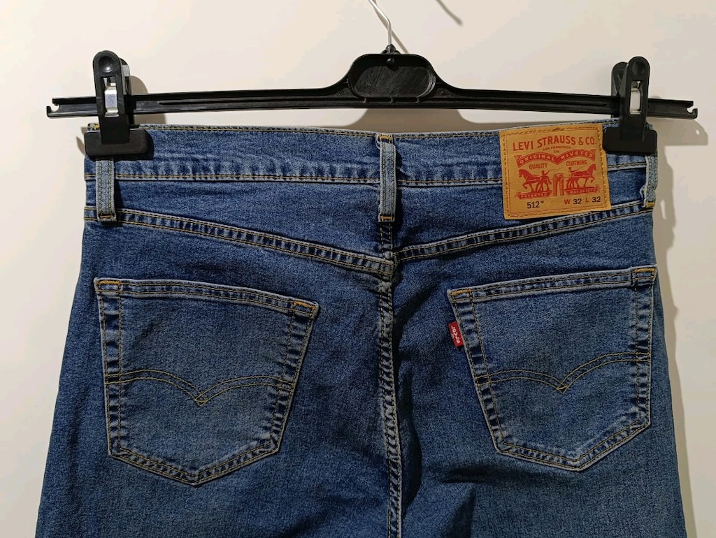 LEVİ'S 512 REGULAR FİT KESİM KOT PANTOLON - 7