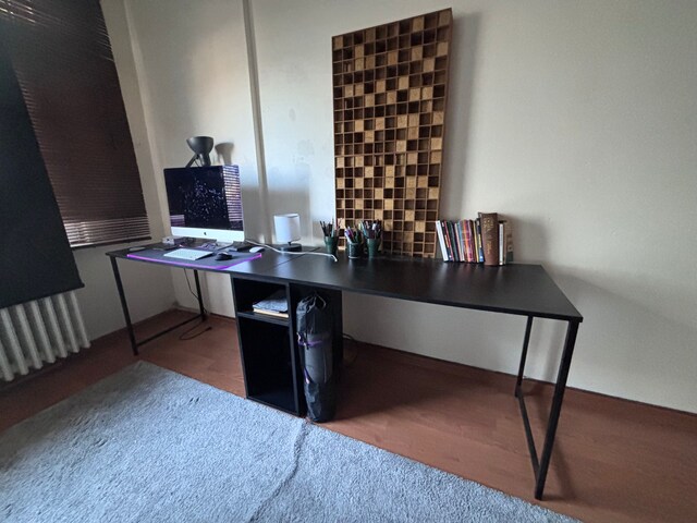 İkili Çalışma Masası 240*60*72 cm Siyah