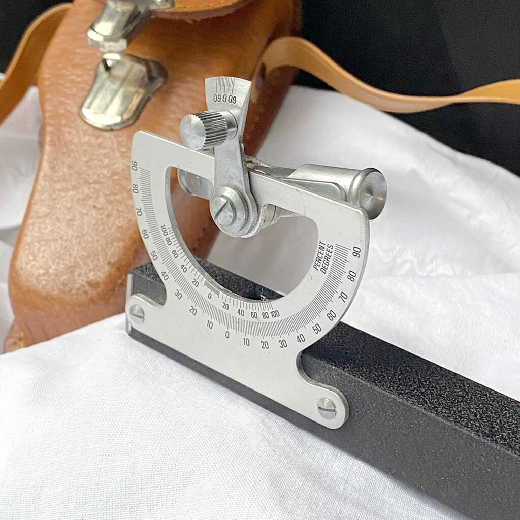 1960 Japon Tamaya Metal El Nivosu-Klinometre Seti - 7