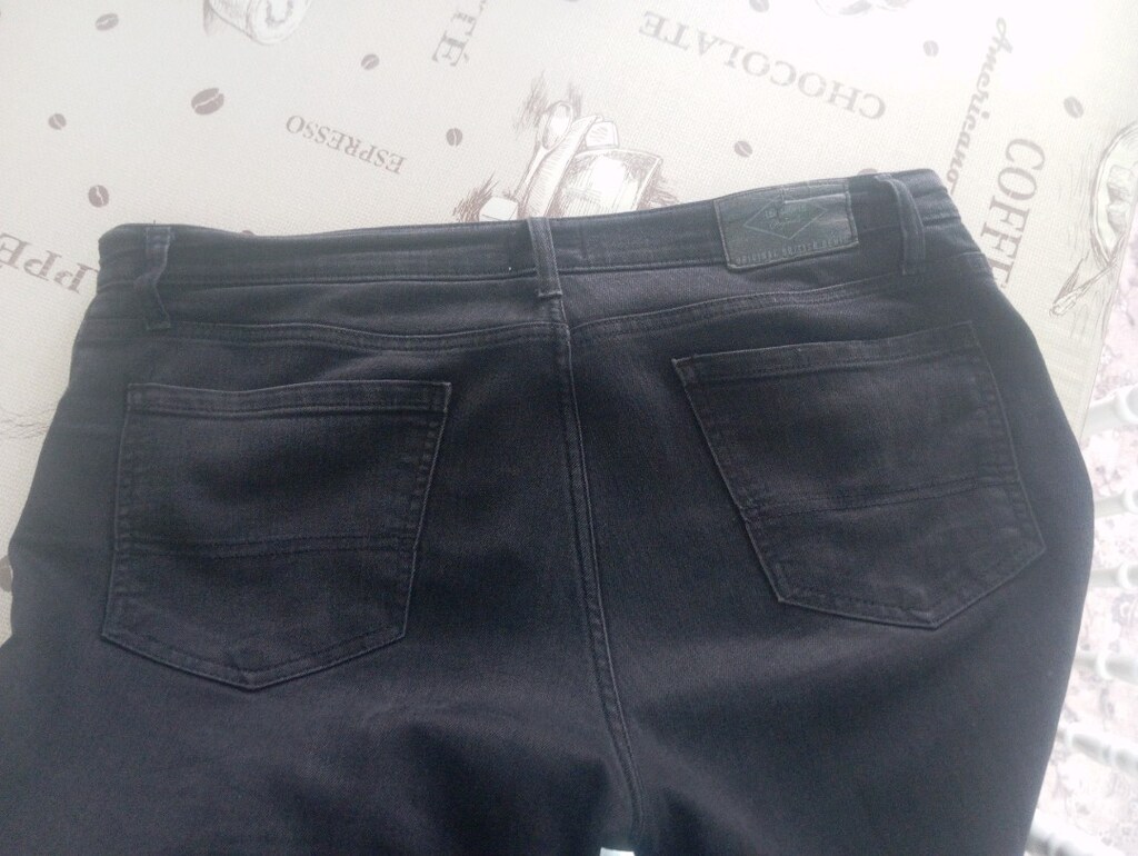 2 adet Erkek Keten Gömlek ve 38/32 LECOPER Kot Pantolon (88-105 uyumlu - 4